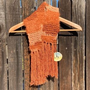 Hand made crocheted scarf